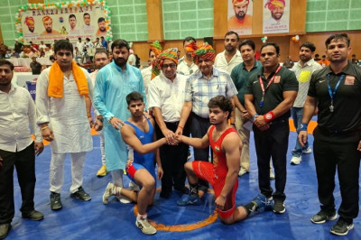 Attended the Under-23 Senior National Wrestling Championship 2026 at MDU Rohtak, with participation from around 850 athletes.